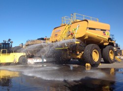 Cat 785 water cart